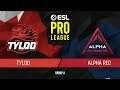 CS:GO - Alpha Red vs. TYLOO [Overpass] Map 1 - Group A - ESL Pro League Season 9  APAC