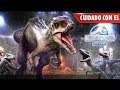 CUIDADO CON EL INDOMINUS REX! EVENTO PRIMER DINOSAURIO HIBRIDO y PEZ BALLENA Jurassic World El Juego