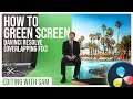 Easy Green Screen in DaVinci Resolve (With Overlapping) | 2021