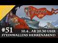 Einladung zu Steinwallens Herrenabend #51: The Banner Saga / 10.4., 20.30 Uhr (Youtube & Twitch)