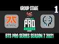 Fnatic vs Execration Game 1 | Bo2 | Group Stage BTS Pro Series SEA Season 7 | DOTA 2 LIVE