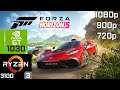 Forza Horizon 5 on GT 1030 | 1080p - 900p - 720p - Low and Medium Settings | Ryzen 3 3100