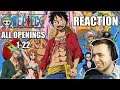 One Piece All Openings 1-22 REACTION