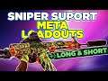 Top 10 Sniper Support Meta Loadouts Warzone | #warzoneloadouts by P4wnyhof