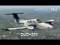 Aerofly FS2 - Just Flight Duchess Review and Test Flight