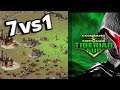 Command & Conquer Tiberian Sun - 7 vs 1 Gameplay Review