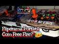 Fliperama Portátil com Free Fire + 21800 jogos