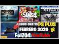 JUEGOS PS PLUS FEBRERO 2020 + JUEGO OCULTO para los miembros de PS PLUS " ESPAÑA "