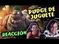 REACCIÓN AL PUDGE DE JUGUETE CON MI NOVIA DOTA 2