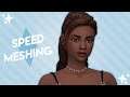 The Sims 4 Speed Meshing #20 | Elli Hair