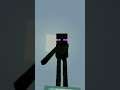 Mencoba MLG Water Tapi Pakai enderman #shorts