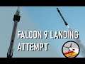 Model SpaceX Falcon 9 Launch and Landing Test Flight