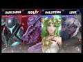 Super Smash Bros Ultimate Amiibo Fights – Request #14257 Dark Samus & Ridley vs Palutena & Dark Link