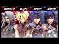 Super Smash Bros Ultimate Amiibo Fights – Sephiroth & Co #112 Sephiroth & Cloud vs Marth & Chrom