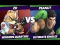 S@X 430 Winners Quarters - ZD (Fox) Vs. Peanut (Little Mac) Smash Ultimate - SSBU