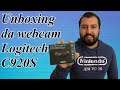 Unboxing da Webcam C920s Logitech