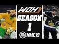 WOH 2 - Season 1 - NHL 19 Custom Franchise Mode
