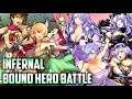 Camilla Emblem vs. Leif & Nanna (Infernal) - Bound Hero Battle [Fire Emblem Heroes]