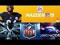 Madden NFL 19 full all madden gameplay: Seattle Seahawks vs Denver Broncos