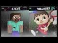 Super Smash Bros Ultimate Amiibo Fights – Steve & Co #22 Steve vs Villager