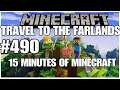 #490 Travel to the farlands, 15 minutes of Minecraft, Playstation 5, gameplay, playthrough