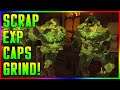 Fallout 76 - Leveling Up XP and Scrap Grind! [Special Attribute Resembling] (LIVE)