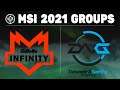 INF vs DFM - Mid-Season Invitational 2021 Stage 1 Day 1 - Infinity Esports vs DetonatioN FocusMe