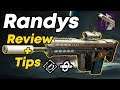 THE BEST SCOUT RIFLE | Randy’s throwing knife | Destiny 2 Shadowkeep