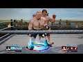 WWE 2K Battlegrounds Gameplay: Billy Huggins vs. Brock Lesnar