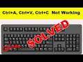 Easy Solve Ctrl+A ,Ctrl+V, Ctrl+C Not Working Problem | Fix Keyboard Not Working Problem in Windows