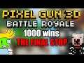 🔴LIVE! The Final Stop Until 1000 Wins (Pixel Gun 3D Battle Royale