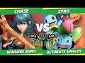 Smash It Up 32 Winners Semis - Chase (Blyleth, Palutena) Vs. Zyro (Pokemon Trainer) SSBU Ultimate