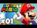 EU GRAVO O QUE QUISER! - Super Mario 64 Parte 1 (2020)