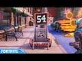Go Faster than 30 Through Both Speed Traps Locations - Fortnite (Downtown Drop Challenges)