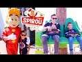 VLOG - On découvre le PARC SPIROU ! - Le parc d'attractions des bandes dessinées