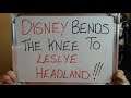 Disney Bend the Knee to LESLYE HEADLAND!!