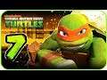 Nickelodeon Teenage Mutant Ninja Turtles Walkthrough Part 7 (X360, Wii) 100% - BOSS Dogpound