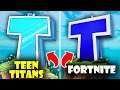 I Built the Teen Titan's Tower in Fortnite!