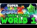 Super Mario Galaxy 2 - Green Stars - World 1