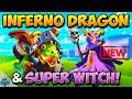 WILL THE NEW TROOPS BREAK CLASH OF CLANS?? INFERNO DRAGON + SUPER WITCH | COC UPDATE 2020