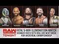 WWE Universal Championship #1 Contender's Fatal 5 Way Match 23/09/2019