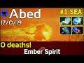 0 deaths! Abed [Fnatic] plays Ember Spirit!!! Dota 2 7.22