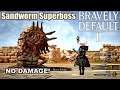 Bravely Default II - DEMO Optional Super-Boss: Sandworm - No Damage