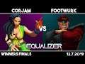 corjam (Laura) vs Footwurk (M. Bison) | SFV Winners Finals | Equalizer 1