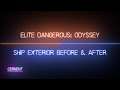 Elite Dangerous: Odyssey - Ship Exterior Before And After