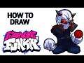 How To Draw Mag Agent Torture From Friday Night Funkin Step by Step