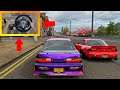 Nissan Silvia S13 Street Drifting! | Forza Horizon 4 (Steering Wheel + Pedals gameplay)