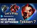 PlayStation Now September - 2021 / Tekken 7 - Lets Play + Gameplay Info's (German)