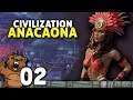 Roubando cidades | Civilization #02 - Anacaona Gameplay PT-BR