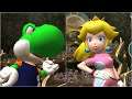 Super Mario Strikers - Yoshi vs Peach - GameCube Gameplay (4K60fps)
